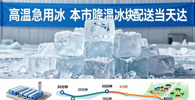 降温冰块配送流程_高效靠谱冰块运输_滨江降温冰块配送